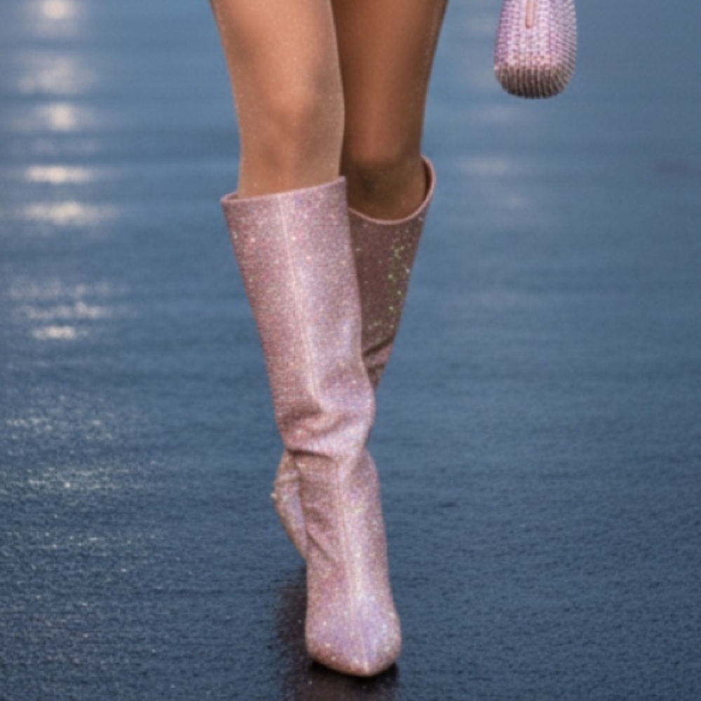 NEW Rhinestone boots - Picture 3 of 10
